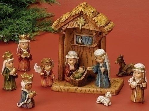 Nativity Set, 11 pcs.