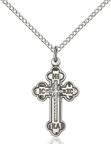 Russian Cross medal 02724, Pewter