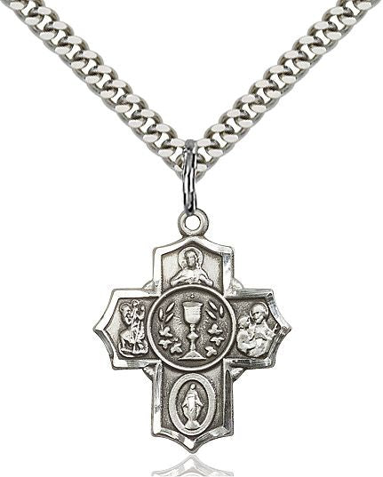 Millennium Crucifix medal 20044, Pewter