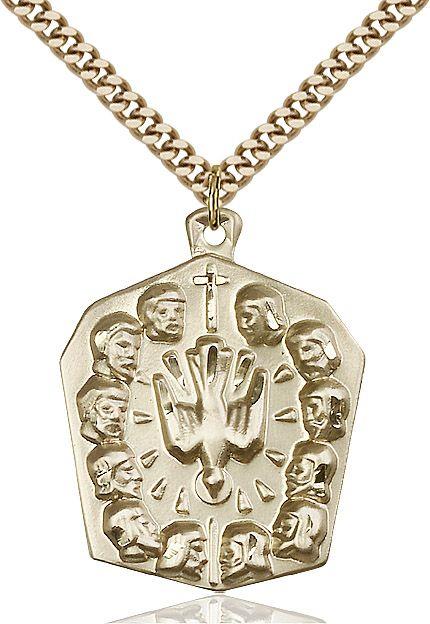 Apostles medal 56752, Gold Filled