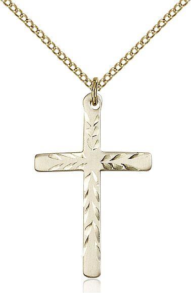 Cross medal 56772, Gold Filled