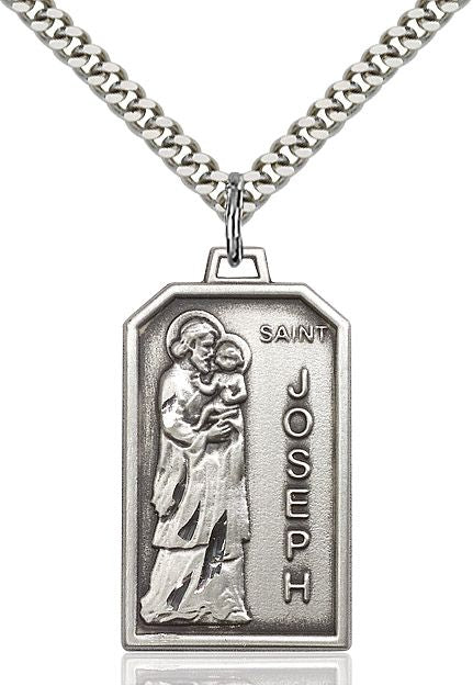 Saint Jospeh medal 57224, Pewter