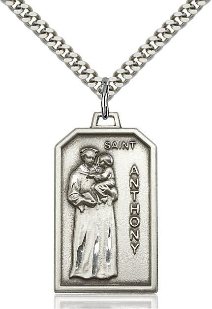 Saint Anthony medal 57234, Pewter