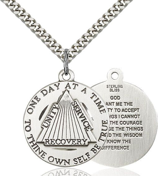 Recovery medal 60864, Pewter