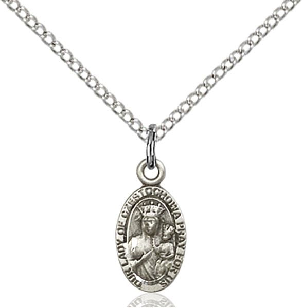 Our Lady of Czestochowa medal 60914, Pewter