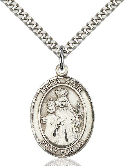 Maria Stein medal S1331, Sterling Silver