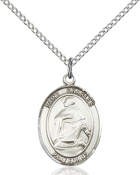 Saint Charles Borromeo medal S0204, Pewter