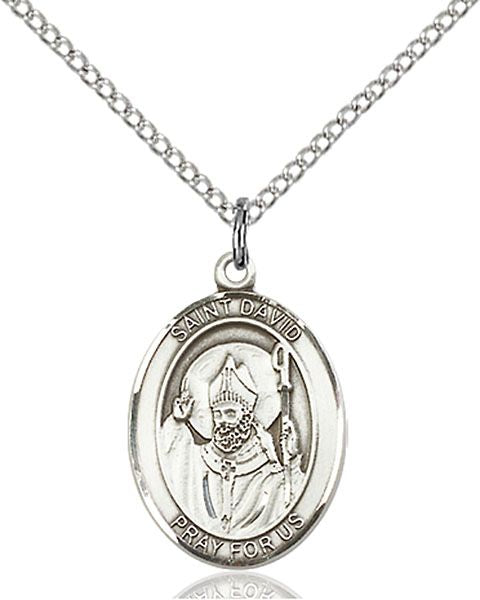 Saint David of Wales medal S0274, Pewter