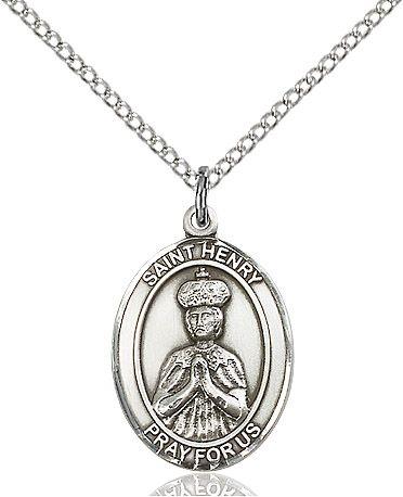 Saint Henry II medal S0461, Sterling Silver