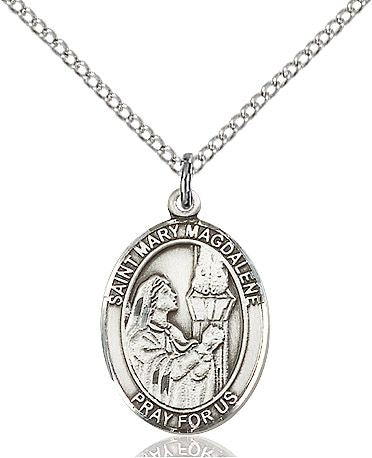 Saint Mary Magdalene medal S0714, Pewter