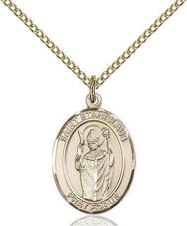 Saint Stanislaus medal S1242, Gold Filled
