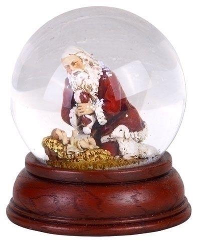 Kneeling Santa, 4.75" tall
