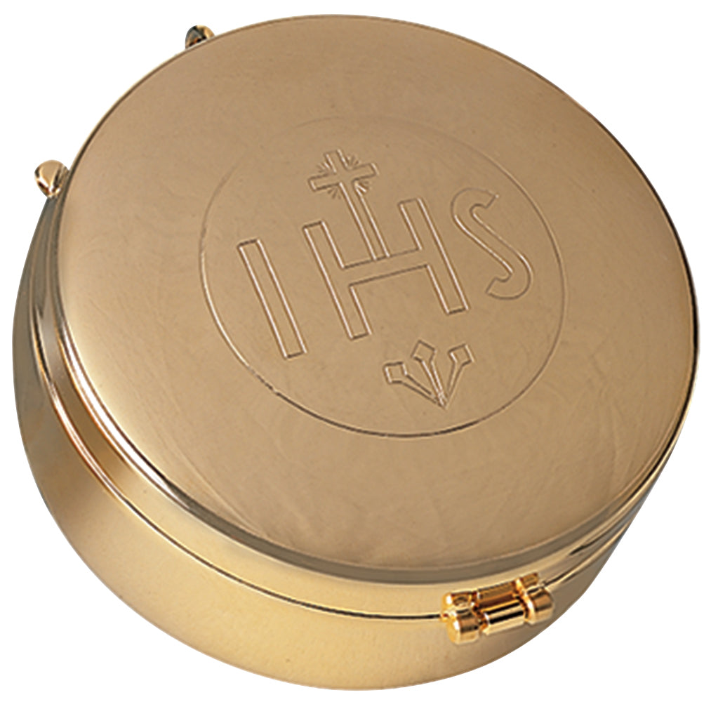 Pyx, 24Kt Gold plated, 75 host capacity