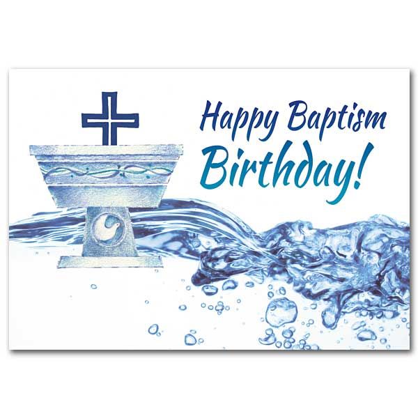 Happy Baptism Birthday!