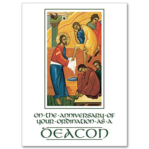 On Anniversary Deacon Card