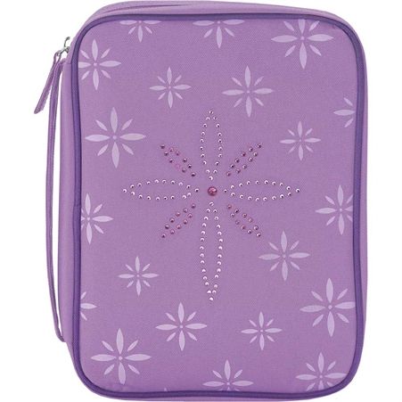 Purple Starlight Bible Cover