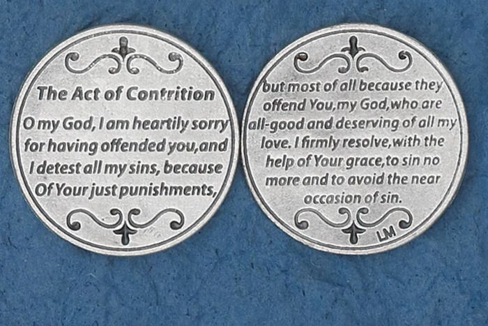 Coin, Act of Contrition