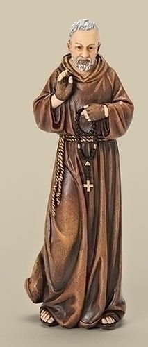 St. Padre Pio statue, 6" tall
