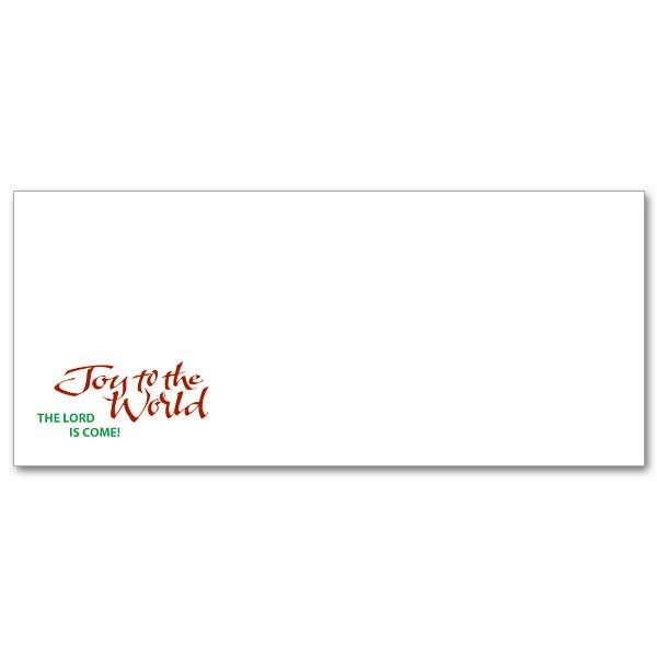 Joy to the World envelope pack