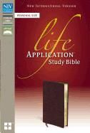 NIV Study Bible, Burg Leather