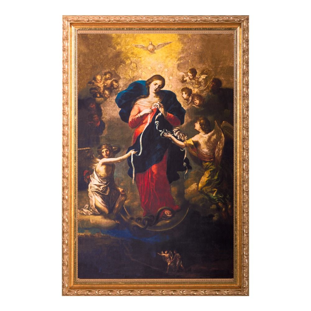 Our Lady Undoer Knots framed