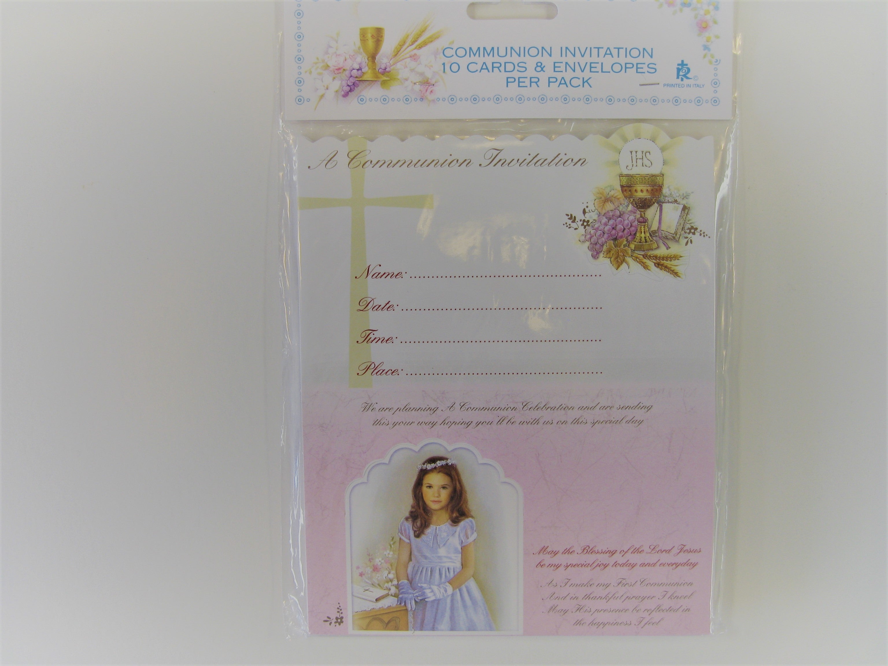 First Communion Invitations GIRL