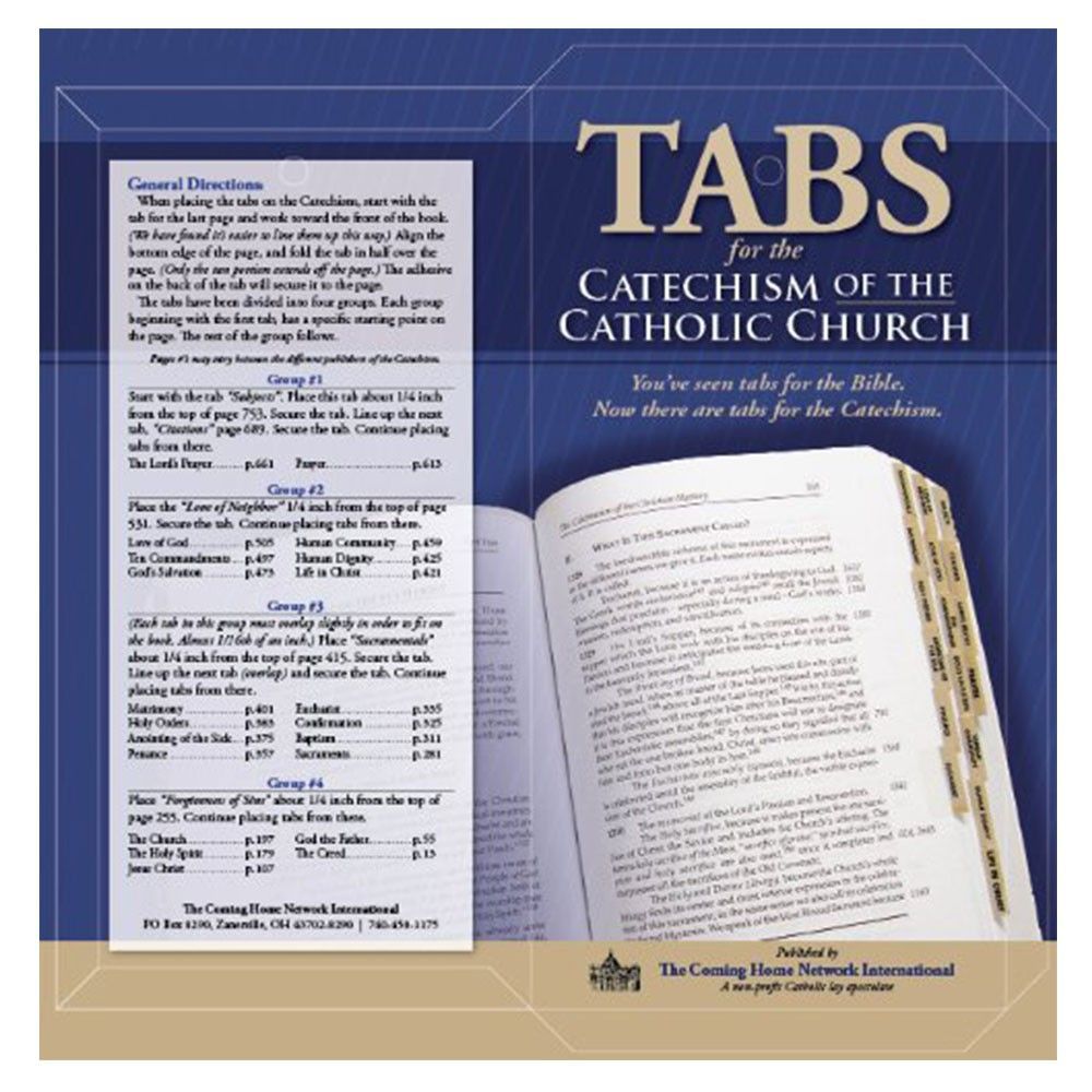 Catechism Tabs, Updated