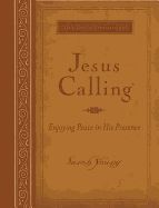 Jesus Calling, Large Text Brown Leathersoft cover, with Full Scriptures: Enjoying Peace in His Presence (365-Day Devotional) (Large Deluxe)