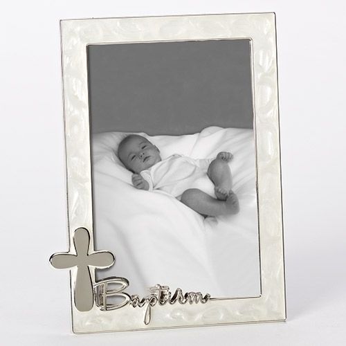 Baptism photo frame