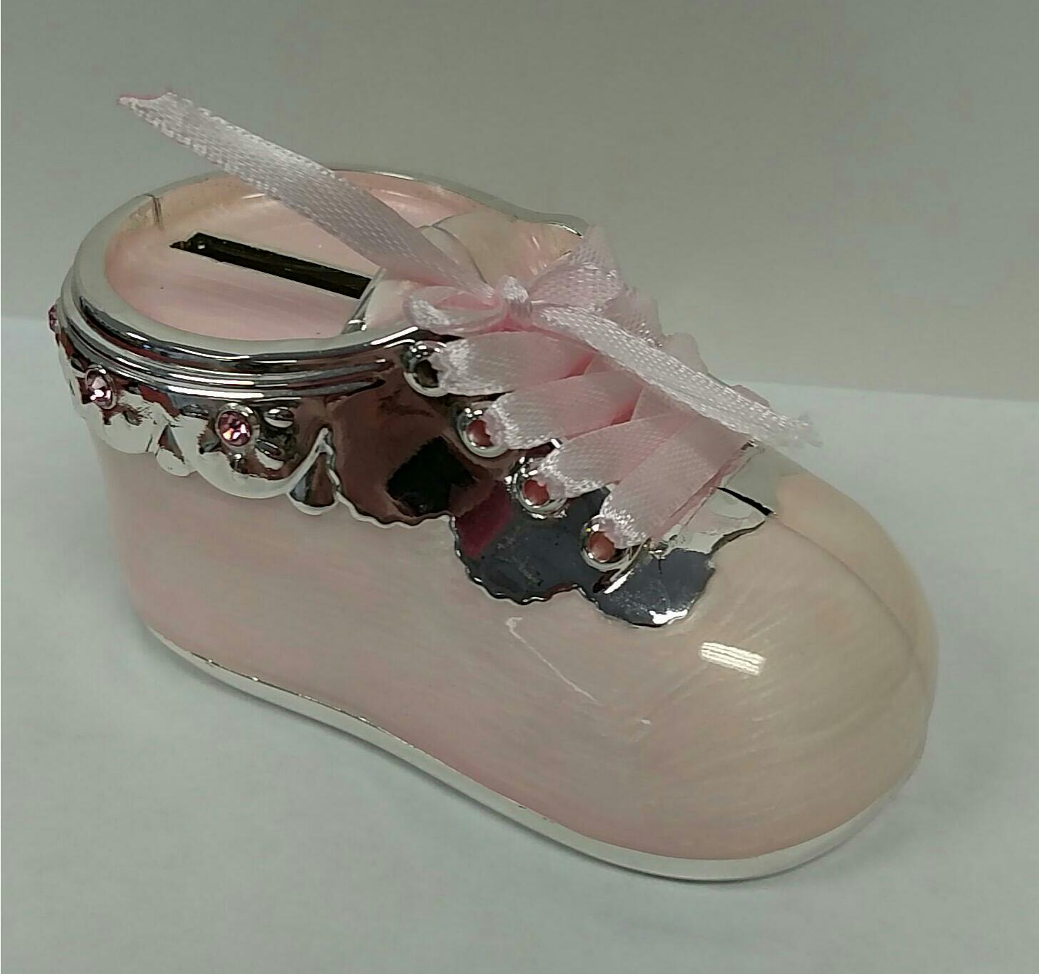 Shiny Shoe Bank, pink