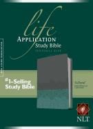 NLT Life Study Bible Grey/Teal