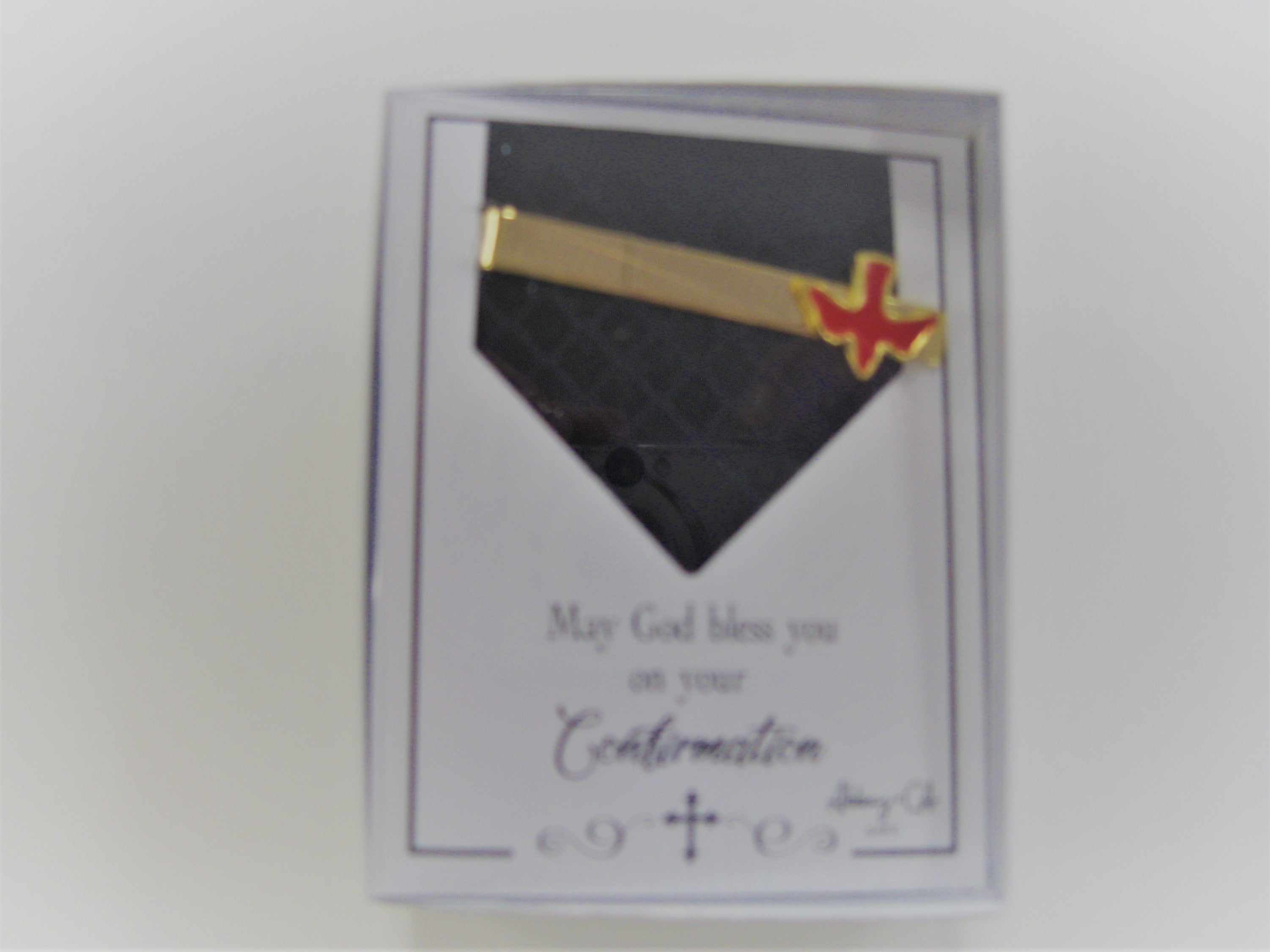 Gold Holy Spirit Tie Bar