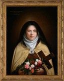 St. Therese framed art