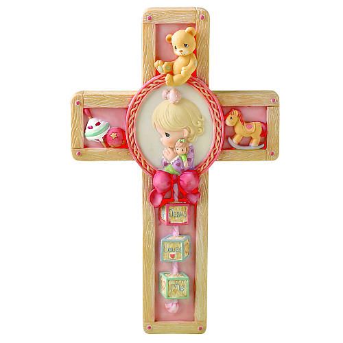 Jesus Loves Me Girl Cross
