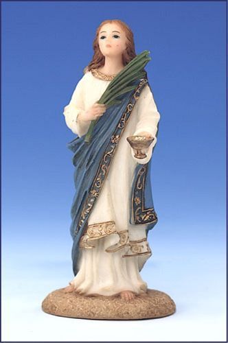 St. Lucy statue, 5.5 inches