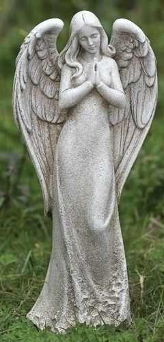 Praying Angel statue, 14.5" tall