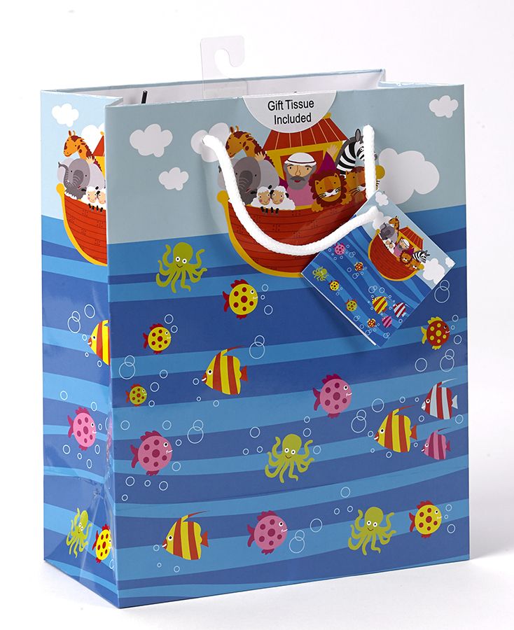 Noah Ark Gift Bag, Lg