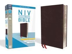 NIV Thinline Bible, Burgundy