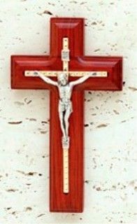 Crucifix Rosewood GP Inlay