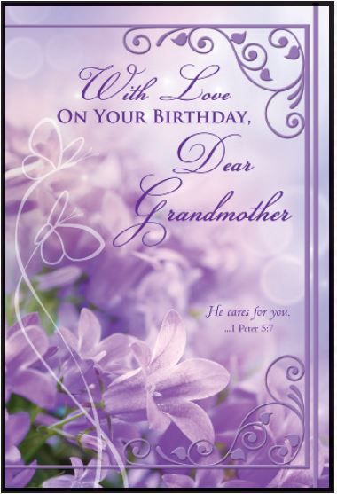 Grandmother Birthday card
