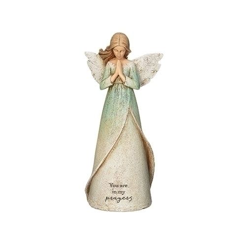 Praying Angel statue, 8.5" tall