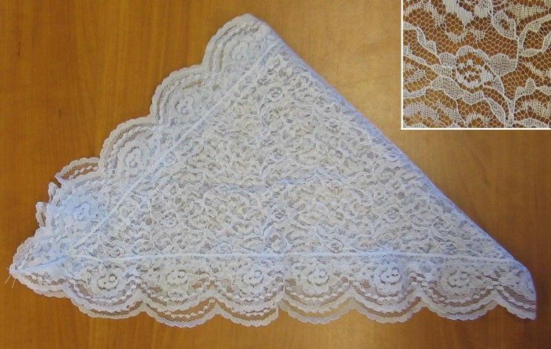 White Lace Mantilla