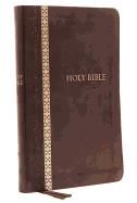 Thinline Bible, KJV, Brown leather