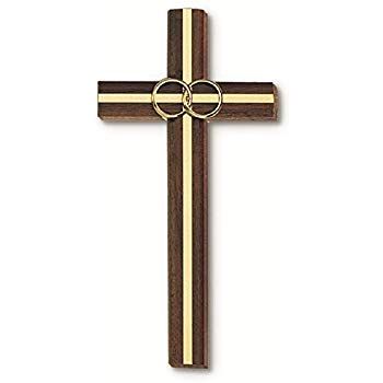 Walnut Gold Rings cross