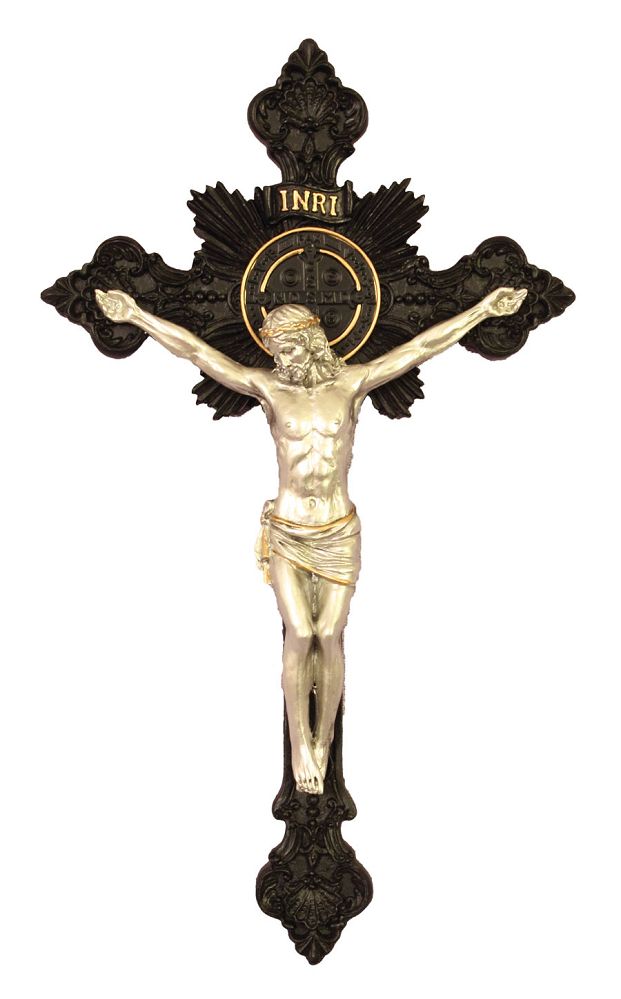 St. Benedict black crucifix
