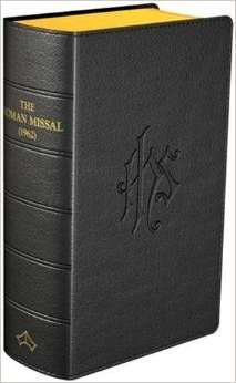1962 Daily Missal, Latin, Black Leather