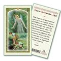 Guardian Angel holy card