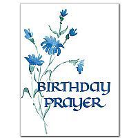 Birthday Prayer card