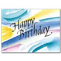 Happy Birthday card 6043