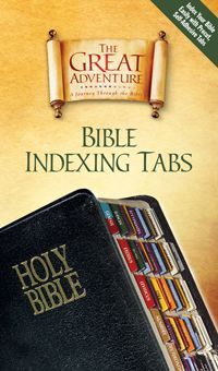 Great Adventure Bible Timeline, Index Tabs